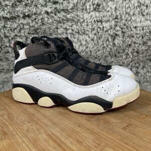 Nike Air Jordan Six 6 Rings PS Shoes Youth Size 2 Y 323432-012